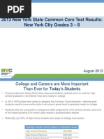 Download 2013 NYC Common Core Math ELA Results by JG SN158745862 doc pdf