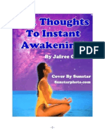 Jafree Ozwald - 101 Thoughts To Instant Awakening!