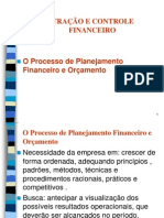 4 O Processo de Planejamento Financeiro e Orçamento