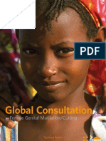 Global Consultation in Mutilation Genital 2008
