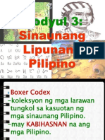 Sinaunang Lipunang Pilipino