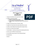 Medford Energy Committee Agenda 9-12-11