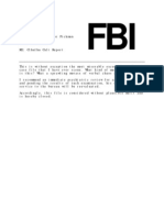 FBI Report Cthulhu