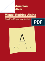 Rodrigo Alsina Miquel - La Construccion de La Noticia (209pag)
