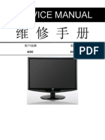 Aoc 931swl LCD Monitor Service Manual