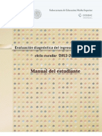 2.manual Del Estudiante - Curso Propedéutico Ciclo Escolar 2013-2014