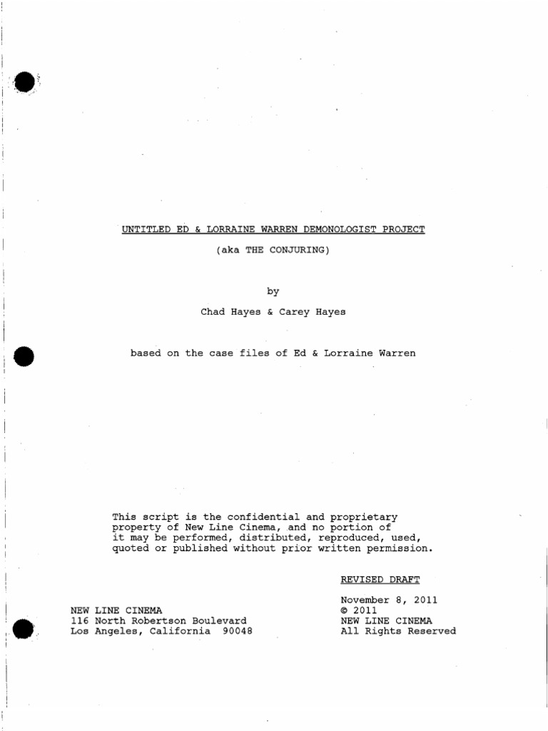 Tv Screenplay Format