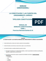 Derecho Constitucional Fuentes