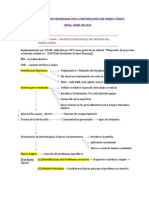 Formulación de Programas Con La Metodología Del Marco Lógico-Resumen ROY