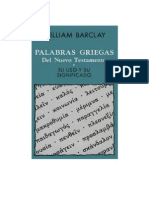 Barclay Palabras Griegas Del NT