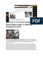 CHILE-Caso Peñablanca-Muere Miguel Ángel