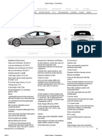 Tesla Model S Specs