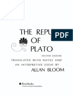 Plato's Republic Translated with Notes and Essay by Allan Bloom