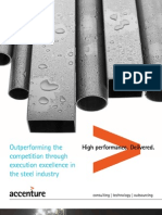 Accenture Outperforming Competition Execution Excellence Steel