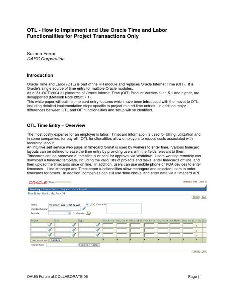 OTL - Orcacle Applications More Inputs | PDF | Oracle Database | Online ...