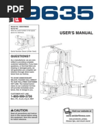 Weider Home Gym 9635