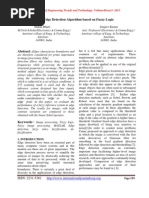 An Edge Detection Algorithm based on Fuzzy Logic