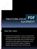 Tractors and Related Equipment