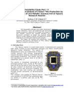 Feasibility Study Part – II Fission Mo-99 Production by the Irradiation of a LEU Metallic Uranium Foil at Tajoura Research Reactor