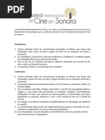 Download Convocatoria Cortos FICS 2013pdf by Festival Internacional de Cine en Sonora SN158870384 doc pdf