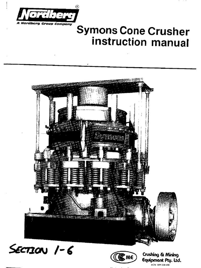 Symons Cone | PDF