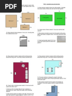 Area and Perimeter Around The House