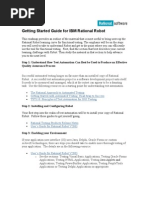 Getting Started Guide For IBM Rational Robot