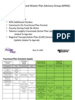 Purple Line Functional Master Plan Advisory Group (MPAG) : Tonight's Agenda