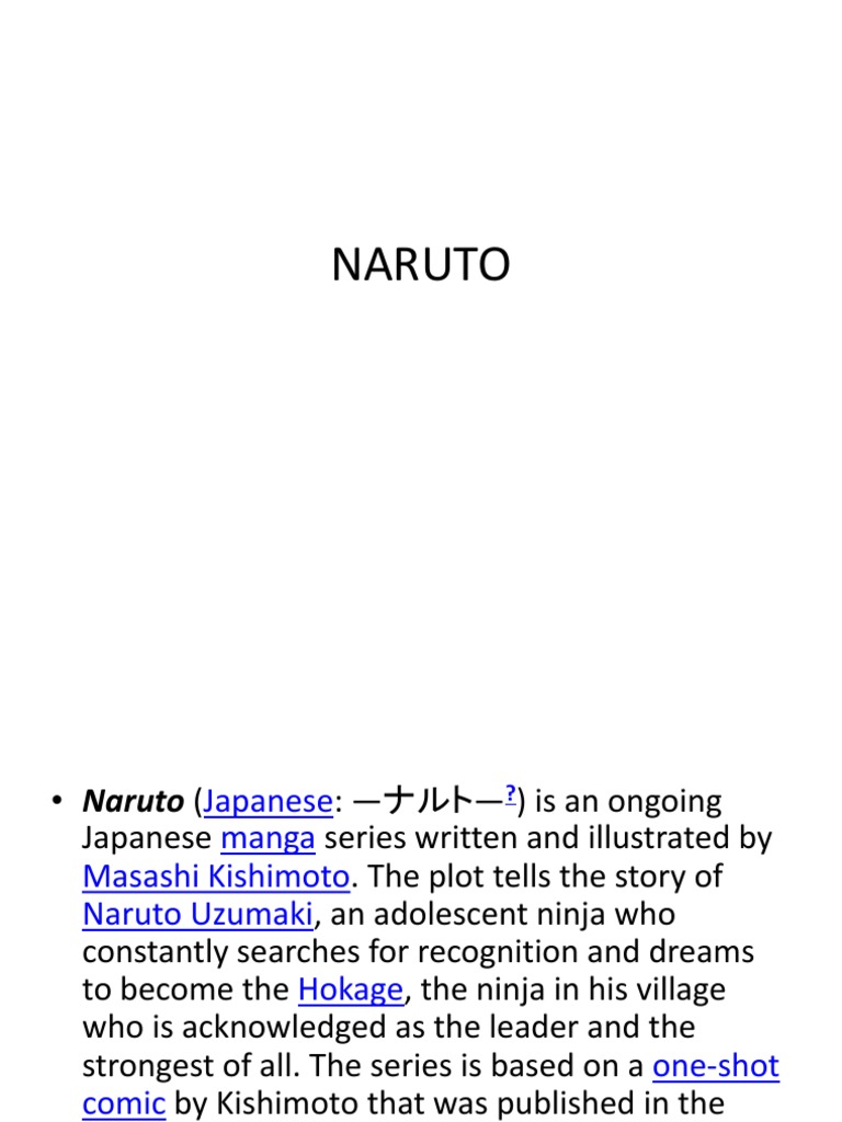 Naruto | PDF | Manga | Anime