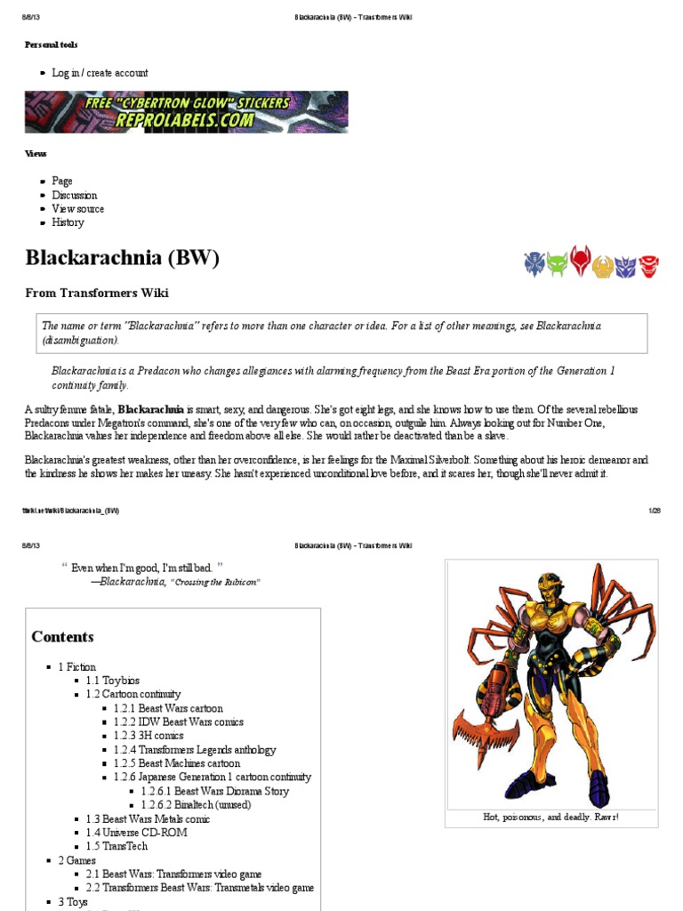 Waspinator (BW) - Transformers Wiki