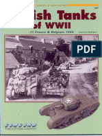 British Tanks of WWII 1 France Belgium 1944