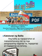 120218532 Pamahayagang Pangkampus Pagsulat Ng Balita