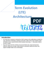 Long Term Evolution (LTE) Architecture