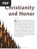 Christianity and Honor
