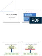El Gap de La Estrategia