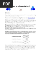 definasi Tessellation