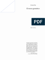 El Mono Gramatico Octavio Paz PDF
