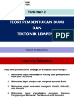 Pert-2 Teori Pembentukan Bumi