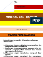 Pert-3 Mineral Dan Batuan
