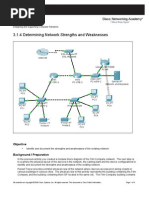 Determine Network Strength and Weakness