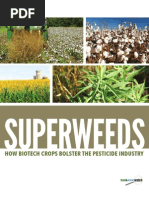 Download Superweeds How Biotech Crops Bolster the Pesticide Industry by Food and Water Watch SN158931501 doc pdf