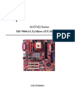 MSI-661FM2V-MS7060 manual