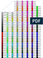Infographic - Color Codes