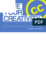 Guía Creative Commons by Alejandro Vera Palencia (BY NC SA ES 3.0)