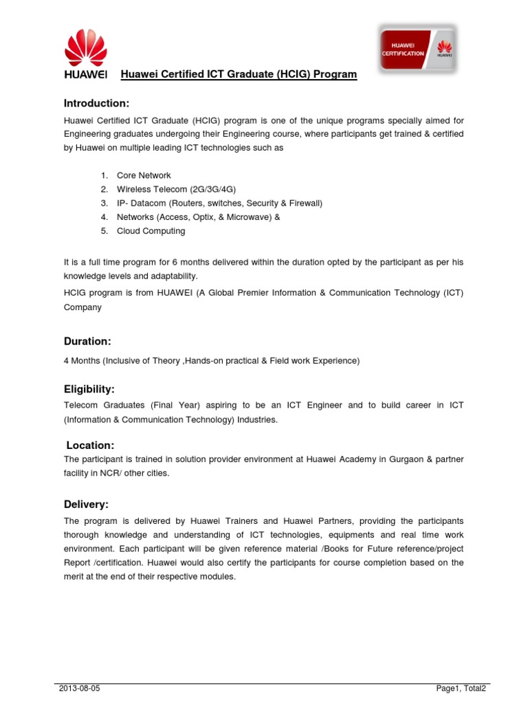 ICT Training for Engineering Grads | PDF