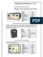 Equipamiento Operativo de T&D