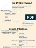 Curs 11 - Ocluzia Intestinala