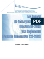Ley de Pesca y Acuicultura D 80-2002