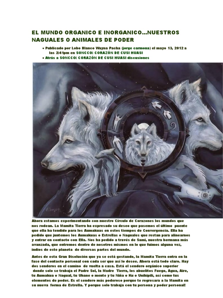 El Mundo Organico e Inorganico | PDF | Amor | Mente