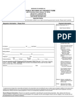 Audubon OPRA Form